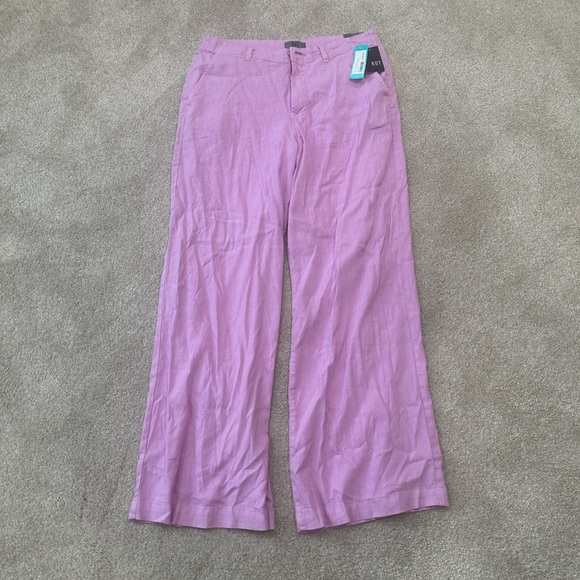 Kut from the Kloth Pants - Kut from the Kloth Lilac Button-Front Pants